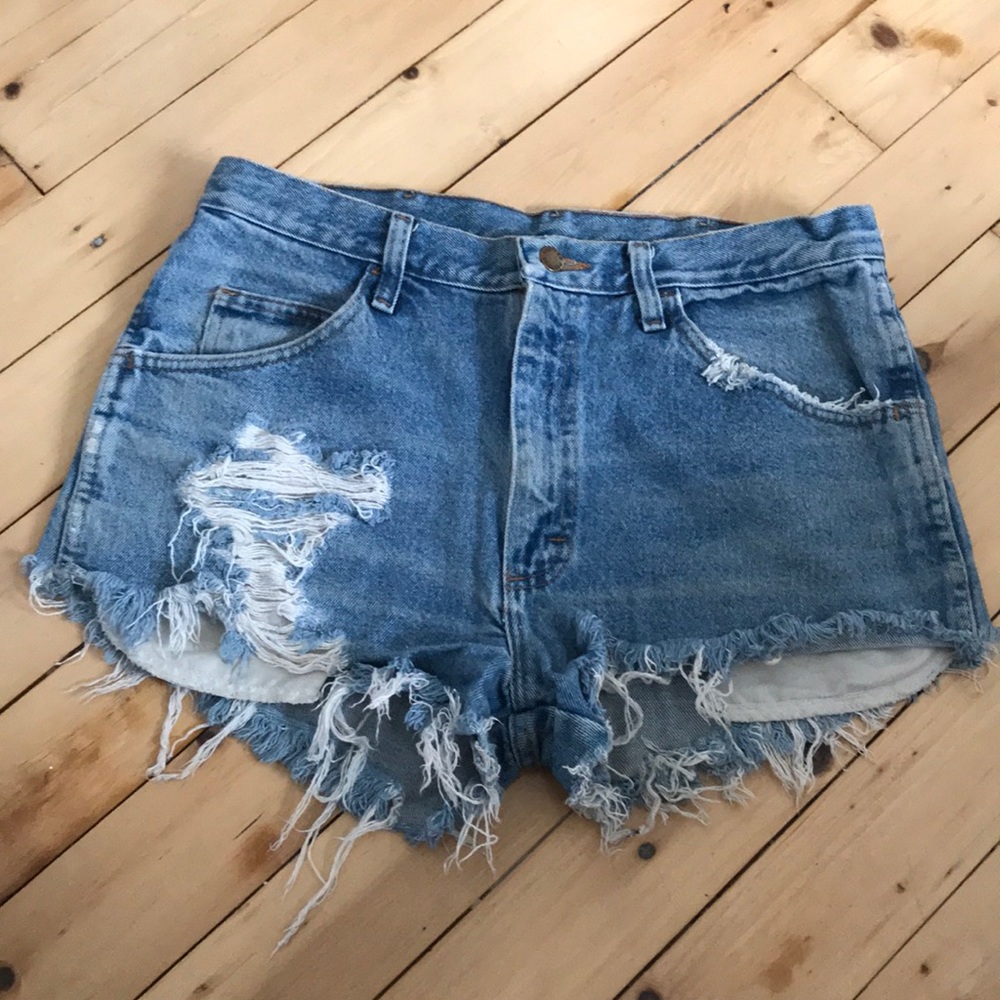 High waisted shorts